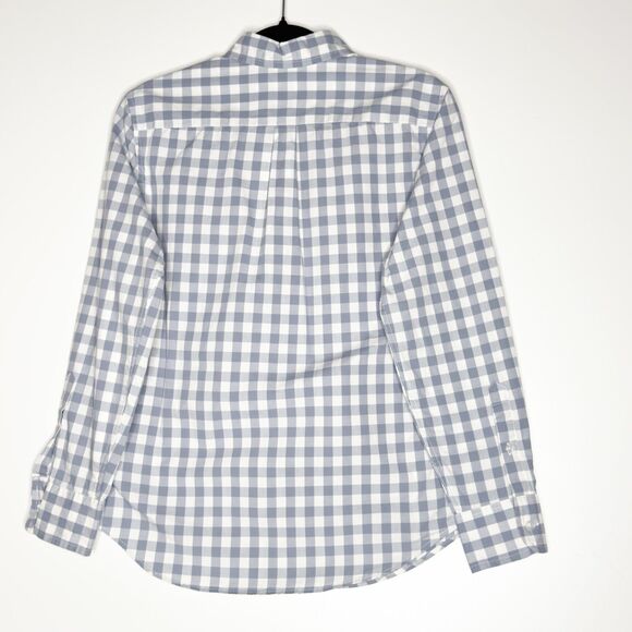 New J. Crew CrewCuts Long Sleeve Flex Plaid Button Washed Shirt Boys' Size 12 - Picture 6 of 7